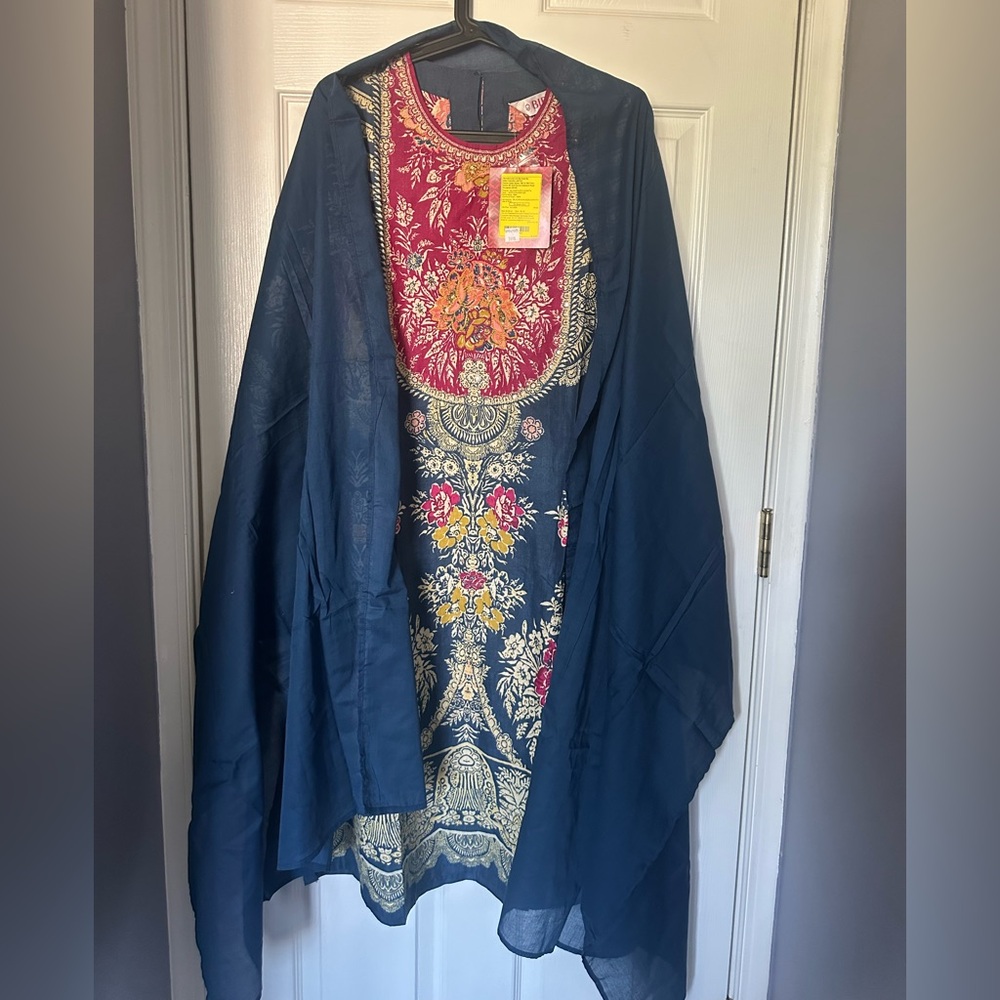 Biba Pure cotton Kurta set from